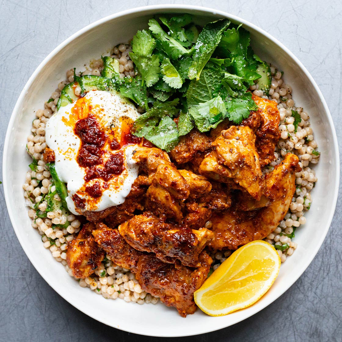 Harissa Chicken & Minty Couscous