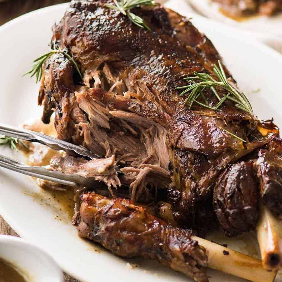 Slow Roast Leg of Lamb