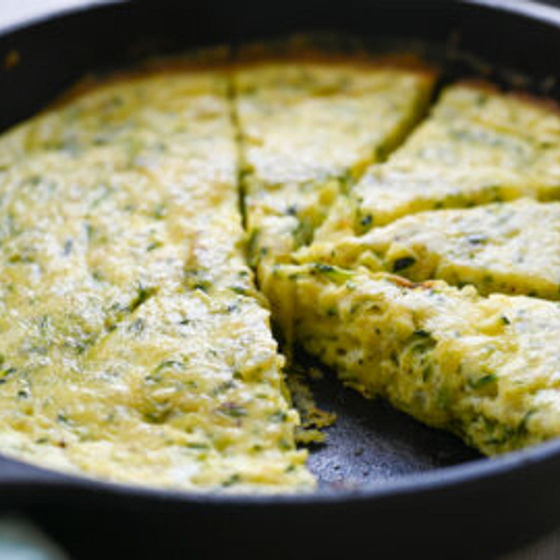 Zucchini & Cheddar Frittata