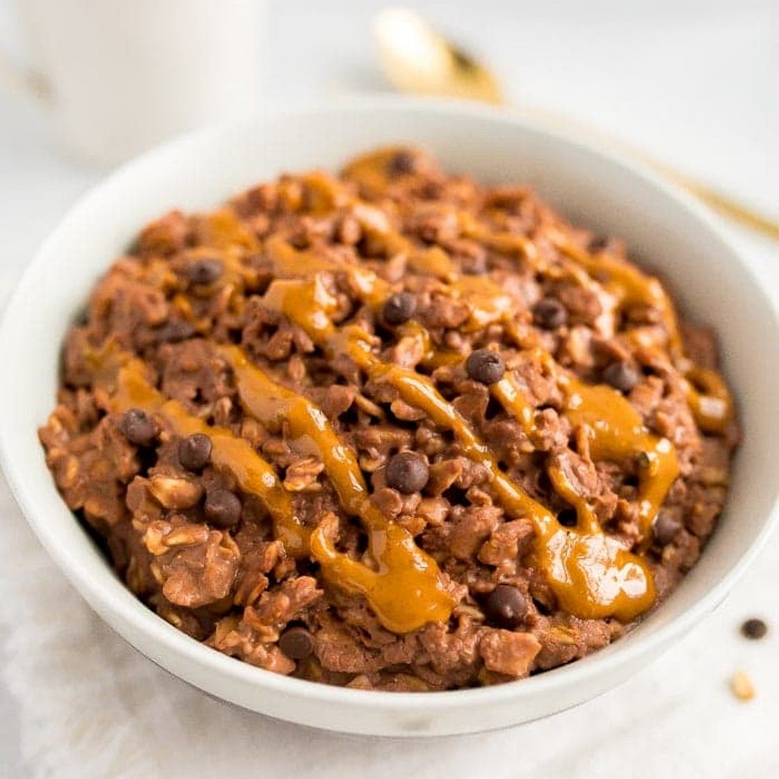Chocolate Peanut Butter Oatmeal