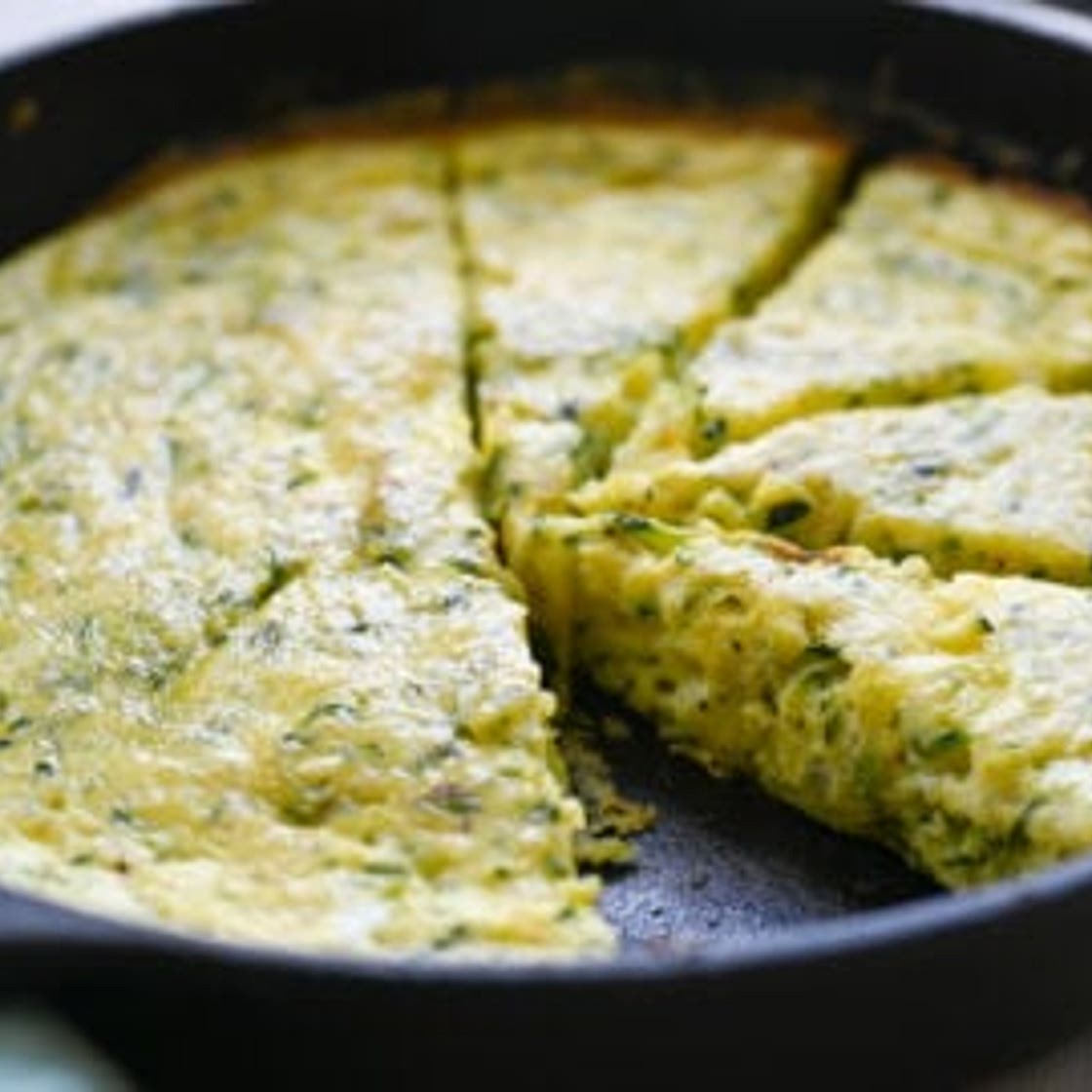Zucchini & Cheddar Frittata