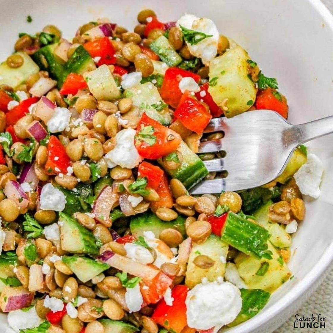 Moroccan Lentil Salad Recipe