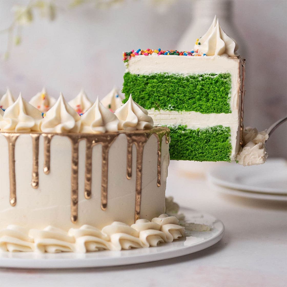 Green Velvet Cake Recipe