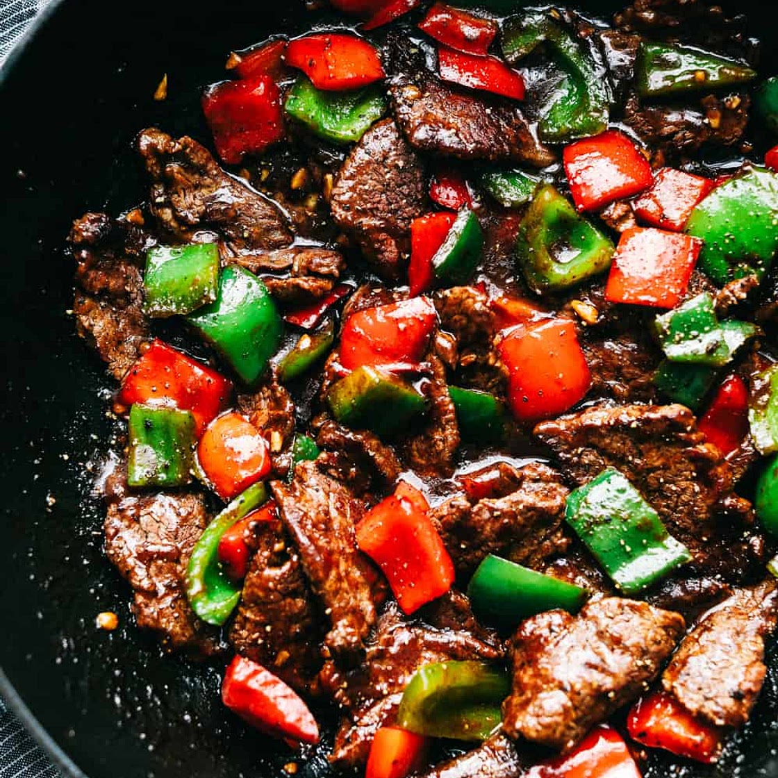 Amazing Pepper Steak Stir Fry