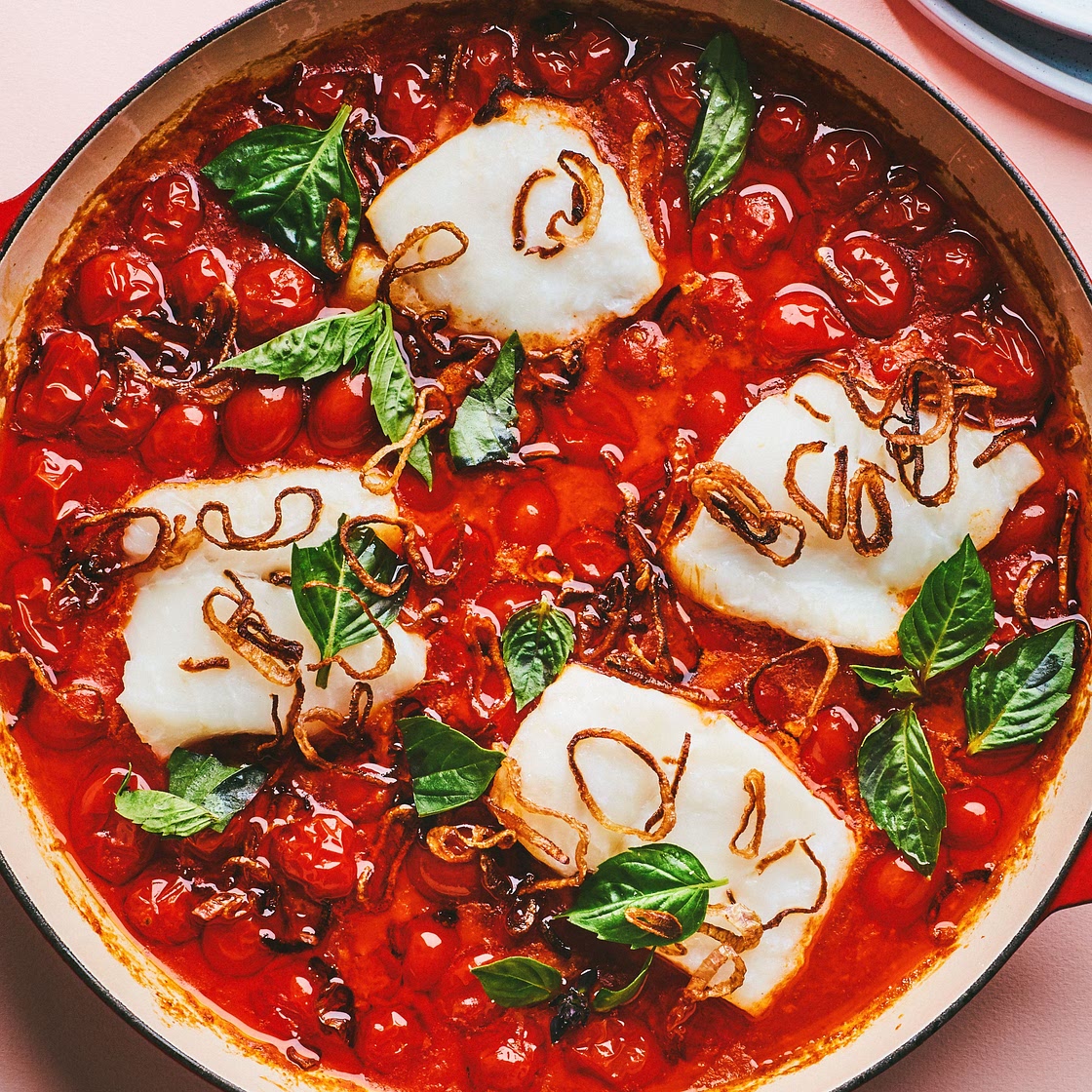 Tomato-Coconut Curry With Cod