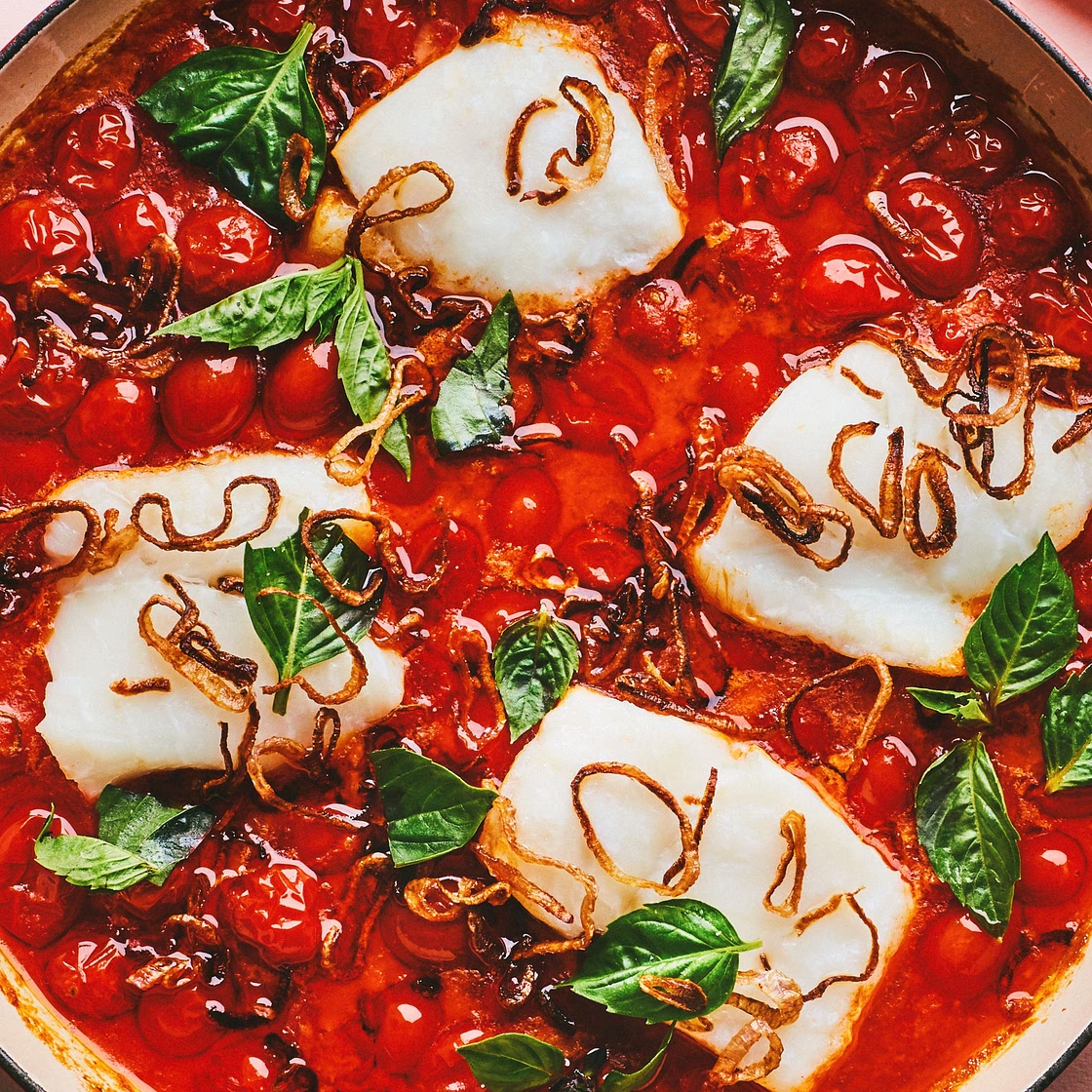 Tomato-Coconut Curry With Cod