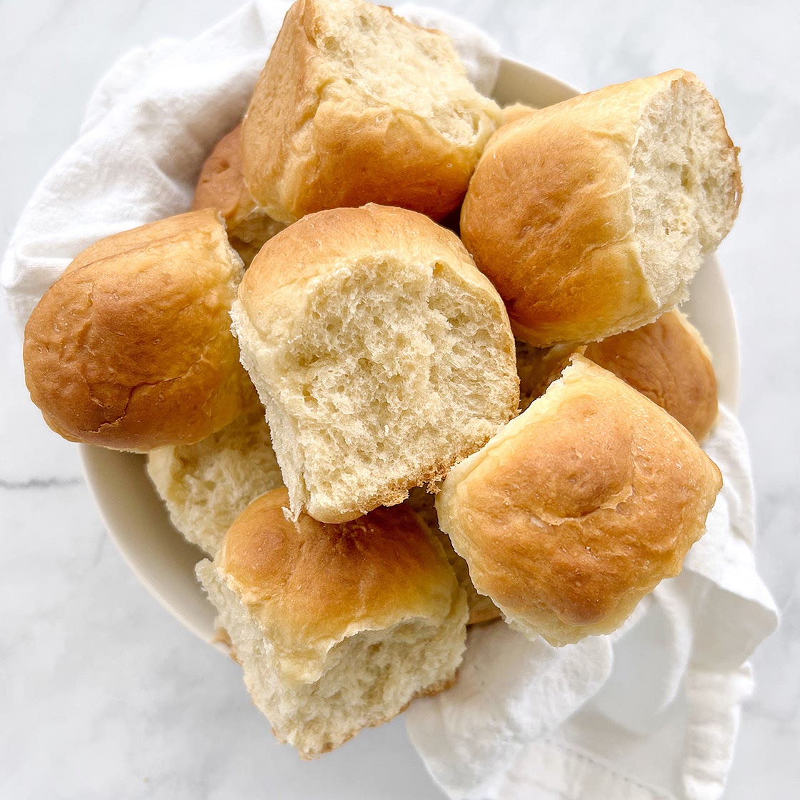 Dairy Free and Egg Free Dinner Rolls