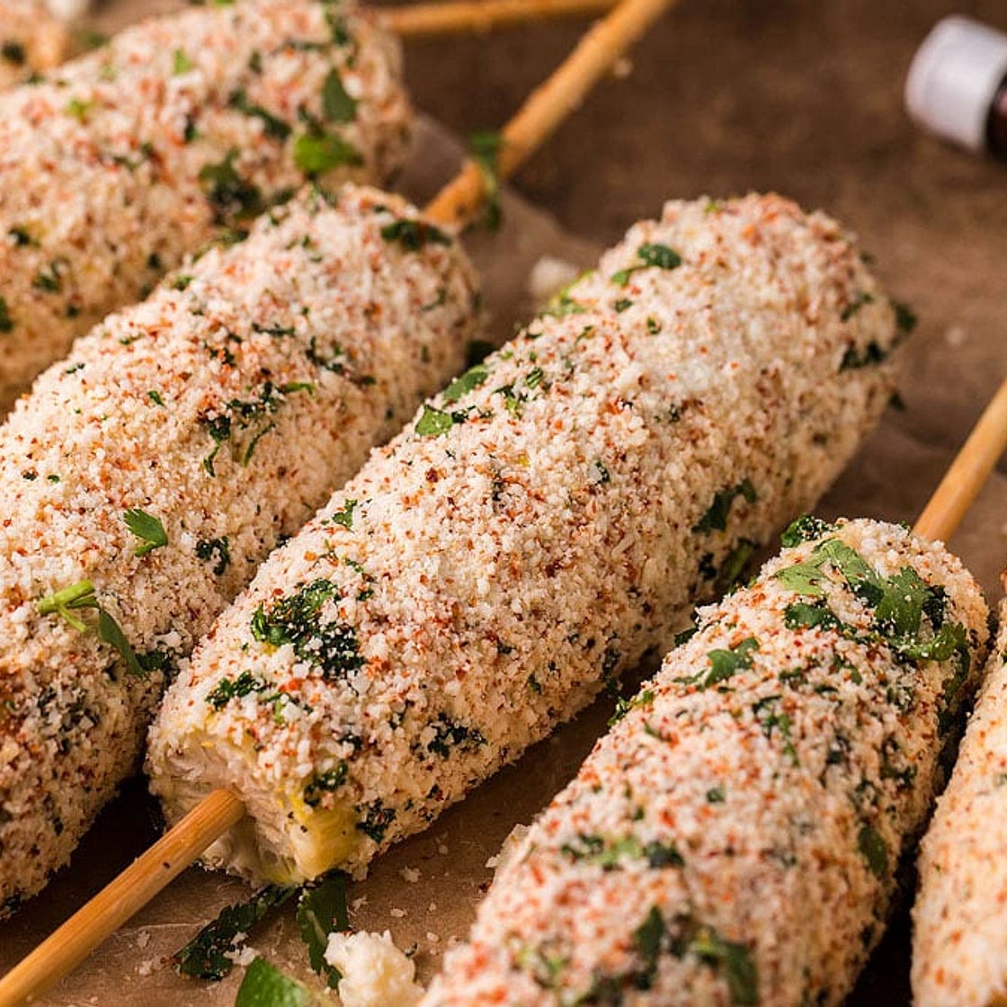 Smoked Elote - Mexican Street Corn