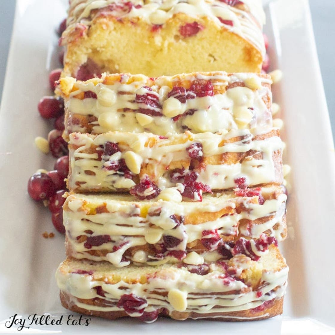 White Chocolate Cranberry Bread