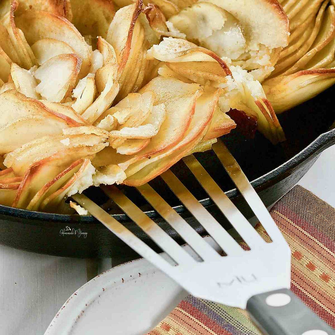 Cast Iron Spiral Skillet Potatoes