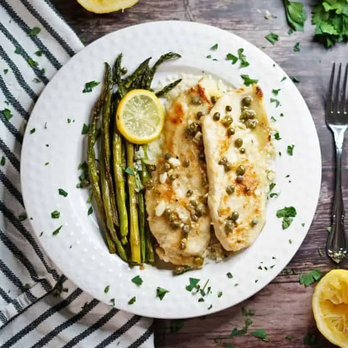Lemon Chicken Piccata (Paleo, AIP, Whole30)