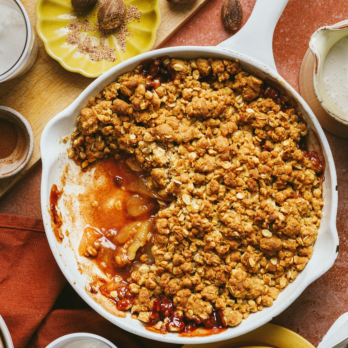 Spiced Apple Crumble