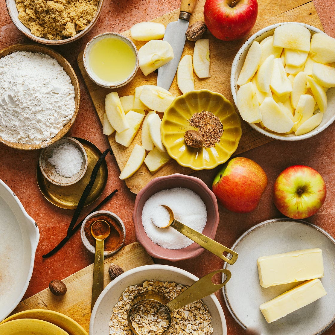 Spiced Apple Crumble