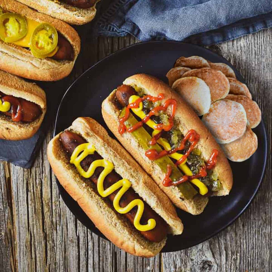 Vegan Carrot Hot Dogs