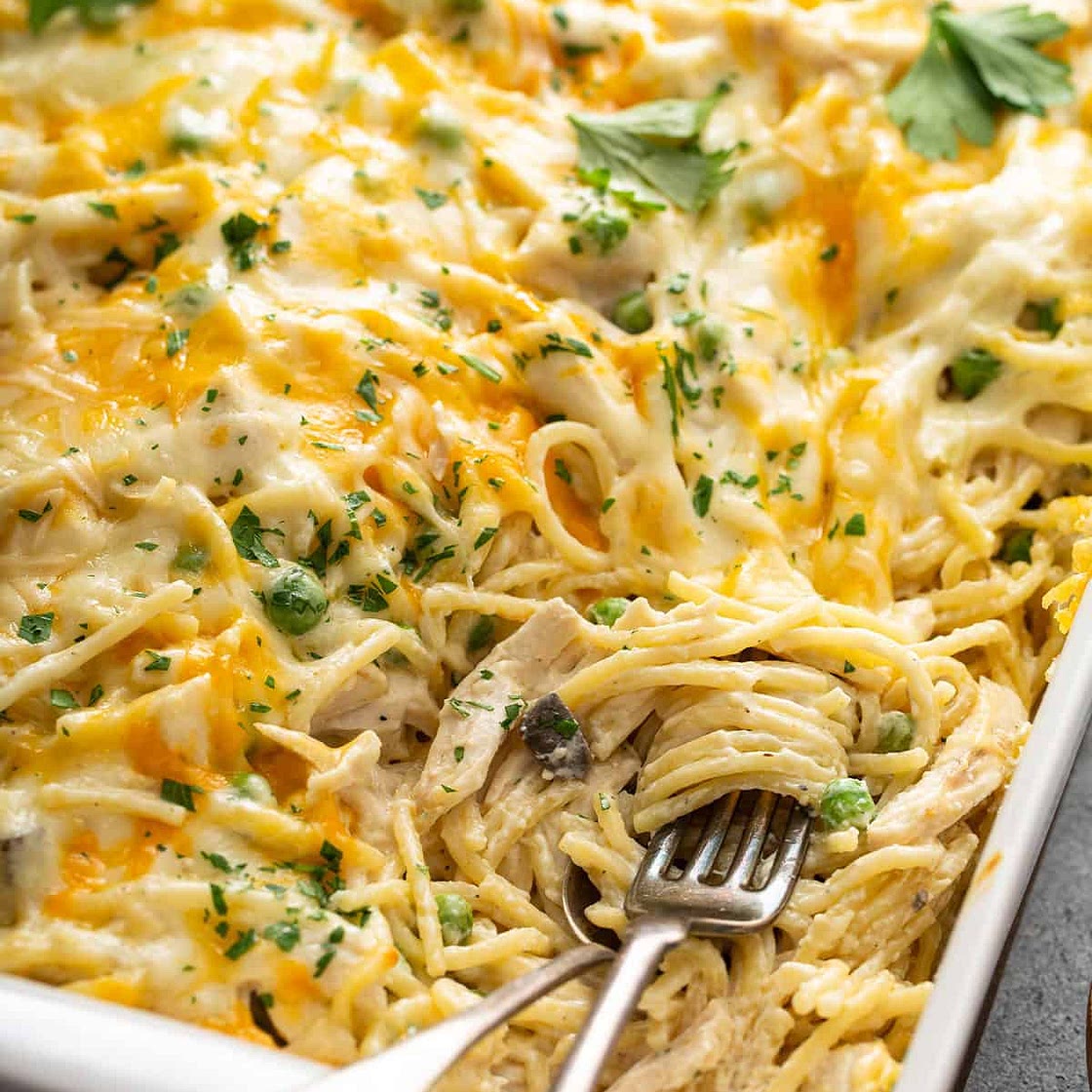 Easy Chicken Tetrazzini