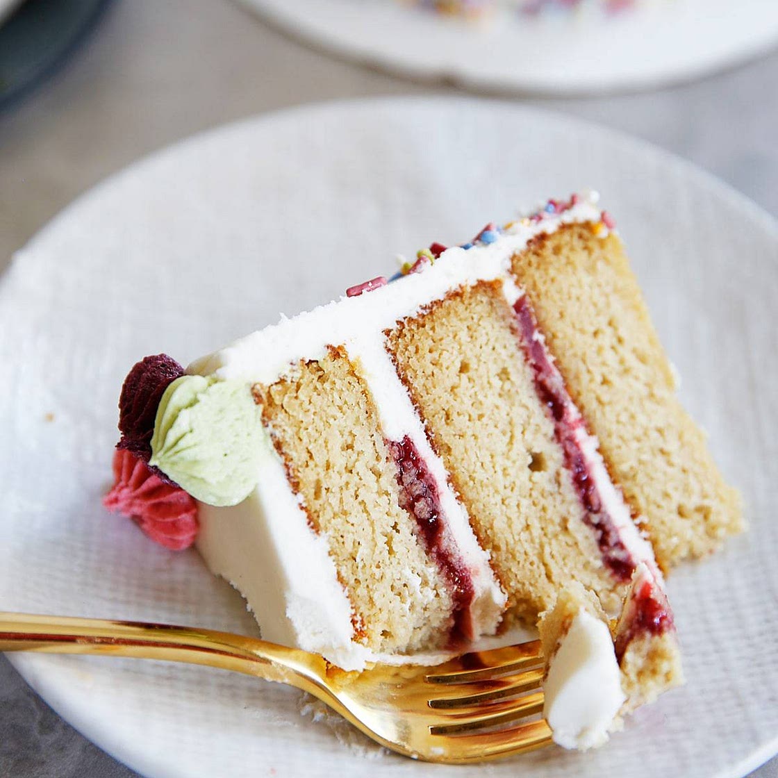 The BEST Gluten-Free Birthday Cake