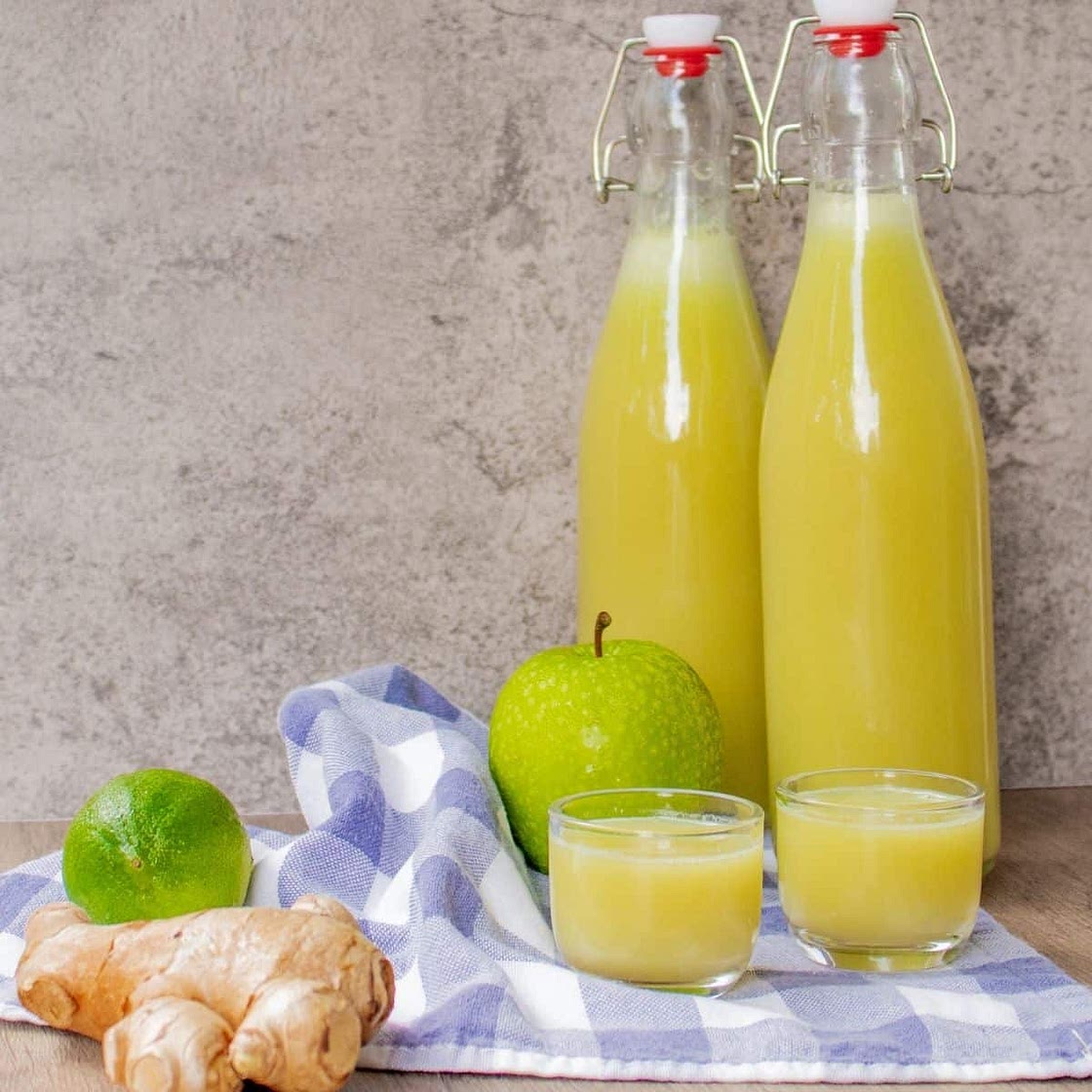 How to Make Ginger Shots at Home