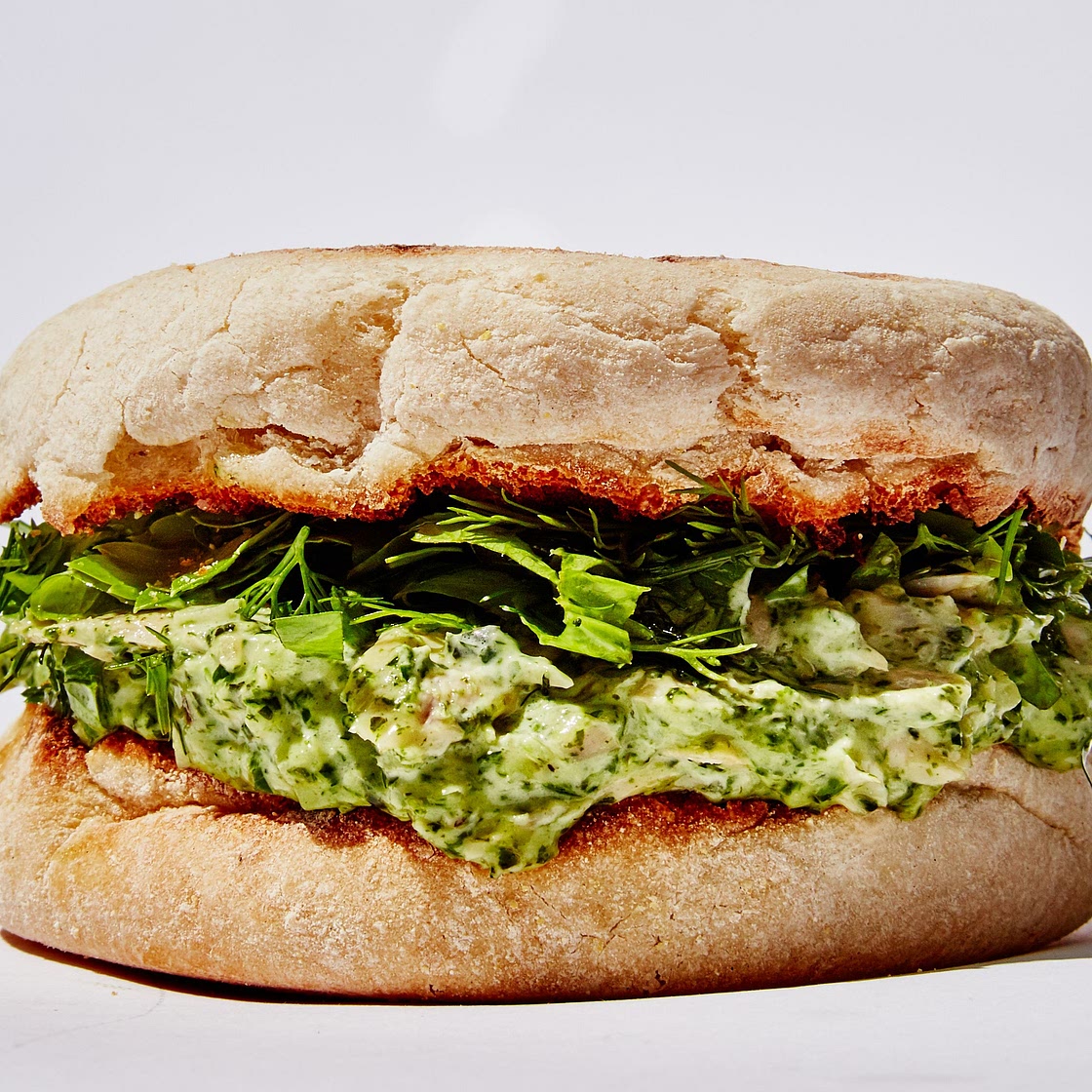 Green Goddess Tuna Salad Sandwich