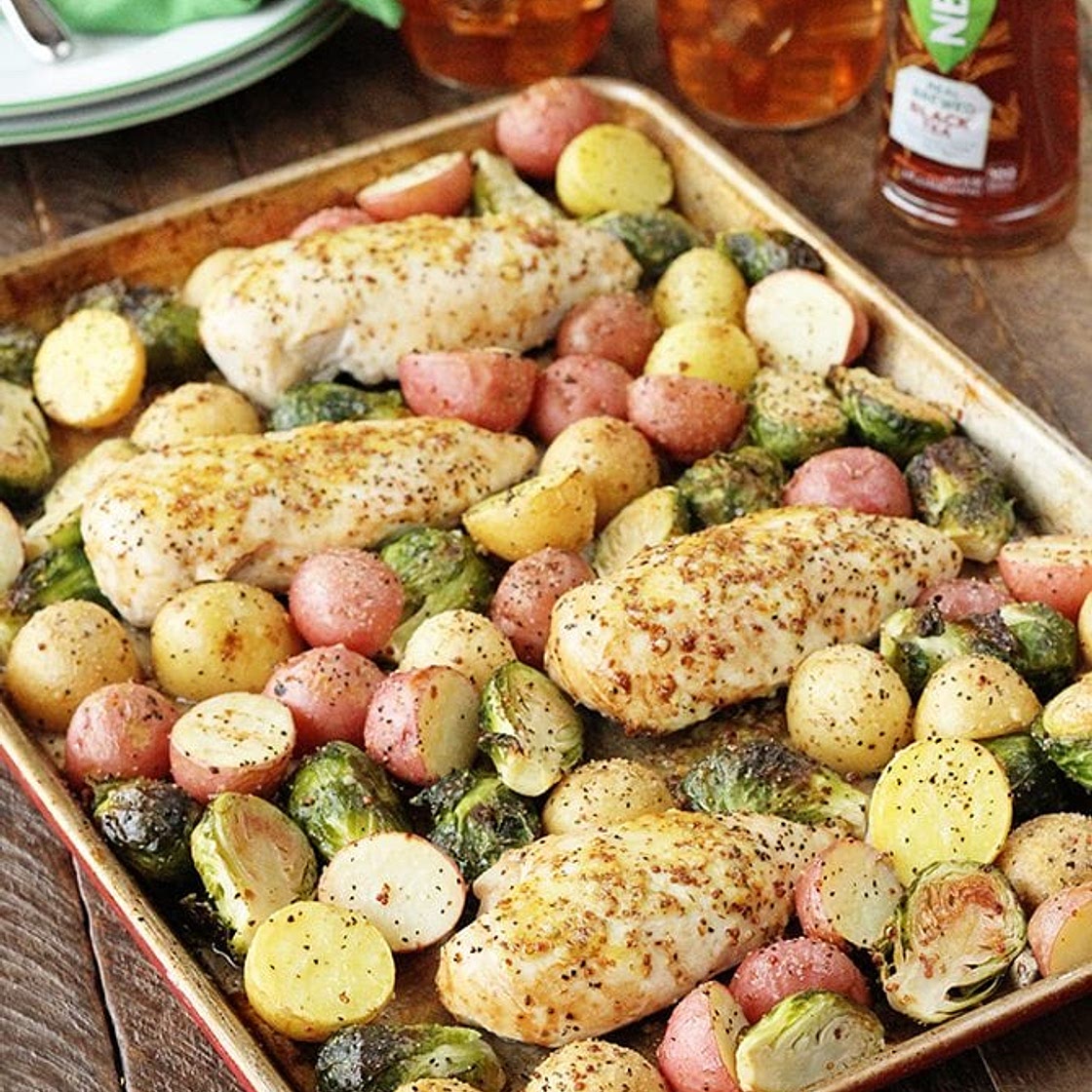 Sheet Pan Lemon Chicken