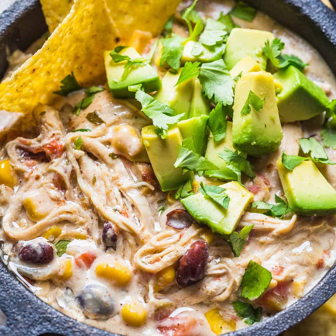 Instant Pot White Chicken Chili Recipe