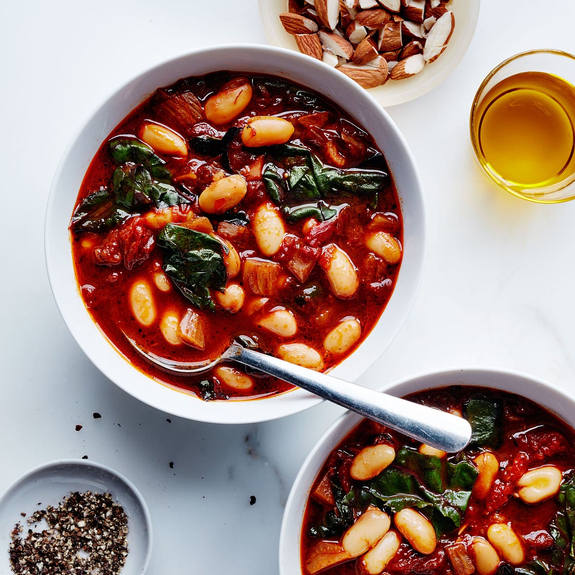 Tomato and Cannellini Bean Soup