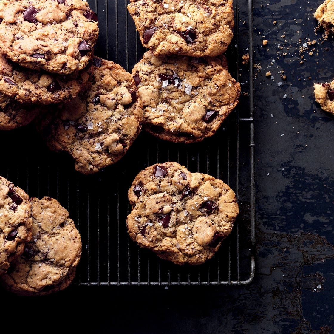 Salty Chocolate Chunk Cookies