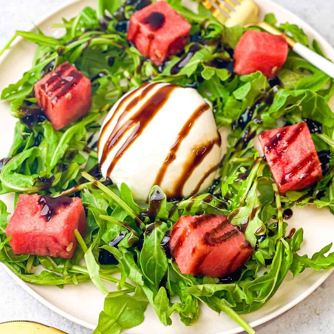 Watermelon Burrata Salad