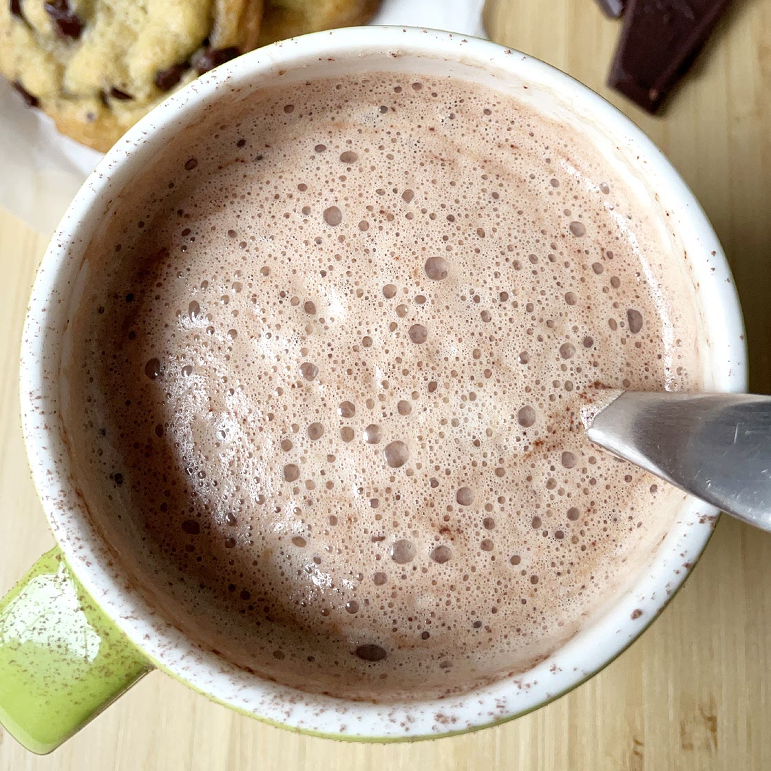 Chocolate Peppermint Tea Latte