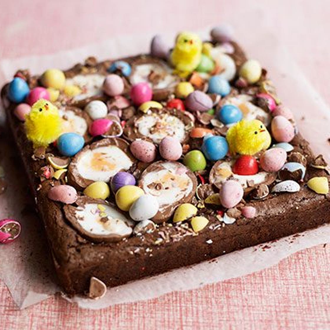Mini Egg brownies