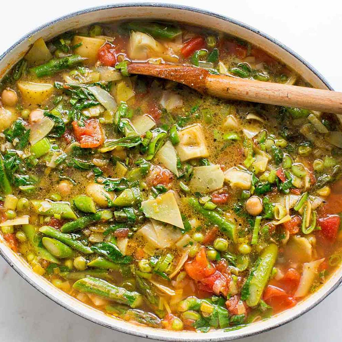 Spring Minestrone Soup