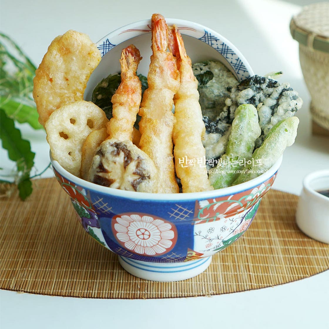 텐동 돈부리 덮밥 튀김 간장 소스 만들기