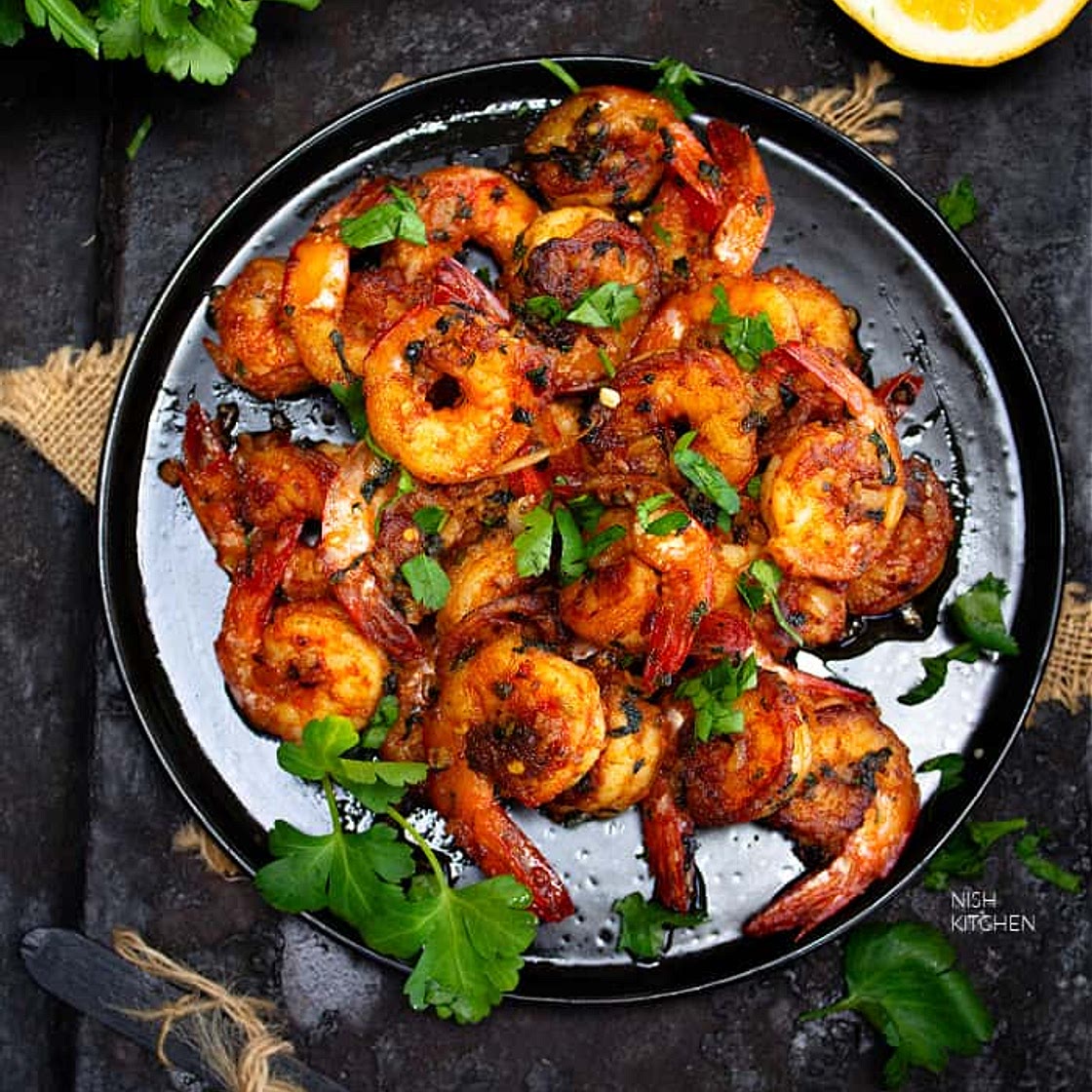 Garlic butter prawns (Shrimp) | Video