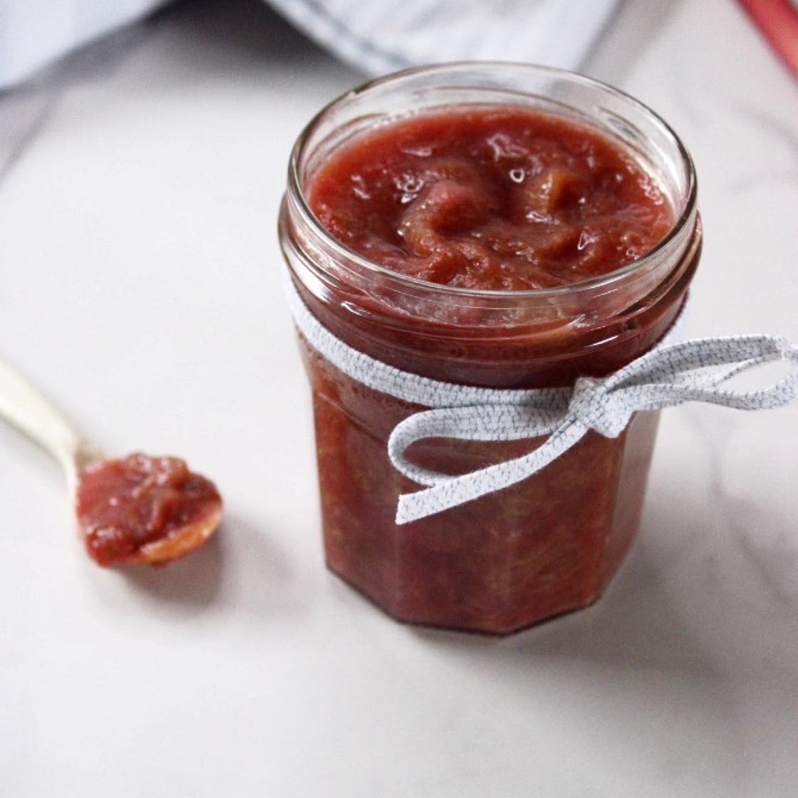 Rhubarb Jam without Pectin