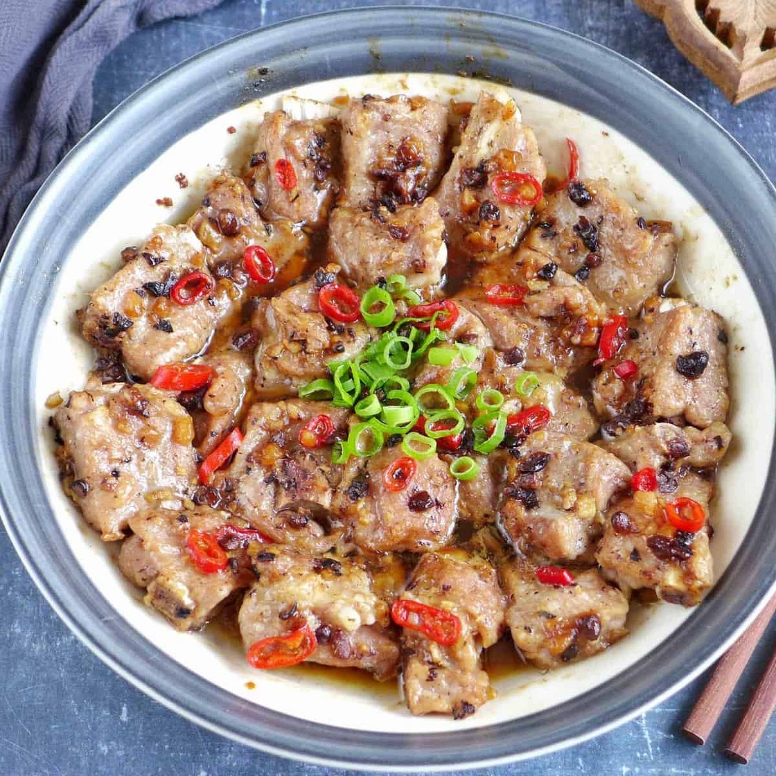 Steamed Ribs with Black Beans (豉汁蒸排骨)