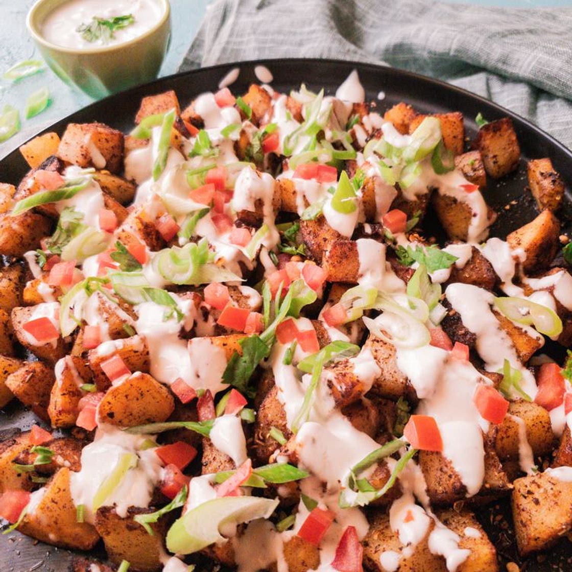 Pakistani style batata harra