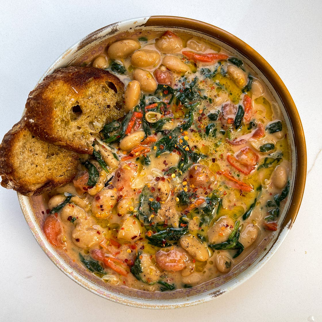 Quick & Creamy Butter Bean Bowl