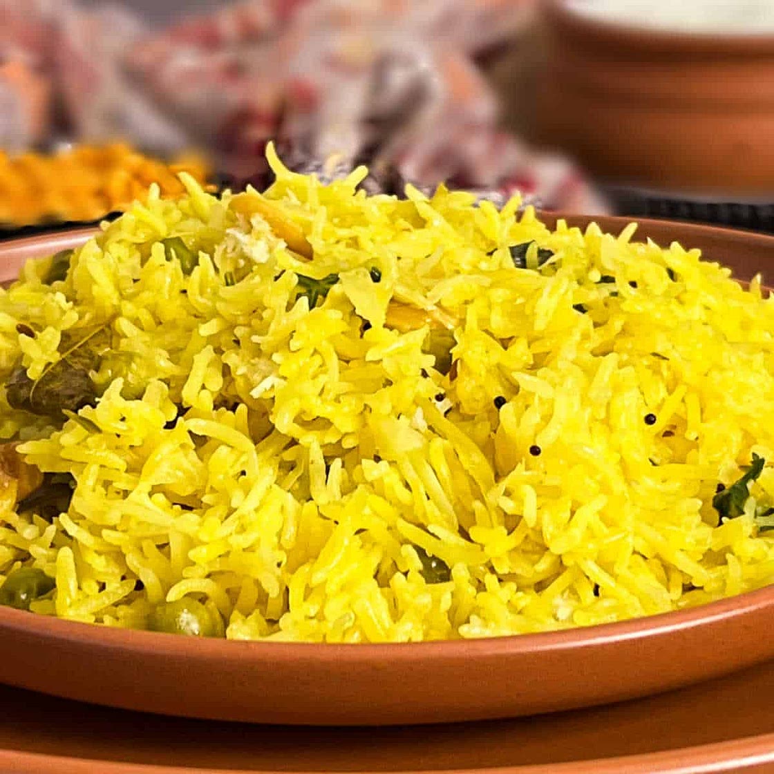 Cabbage Pulao / South Indian Cabbage Rice