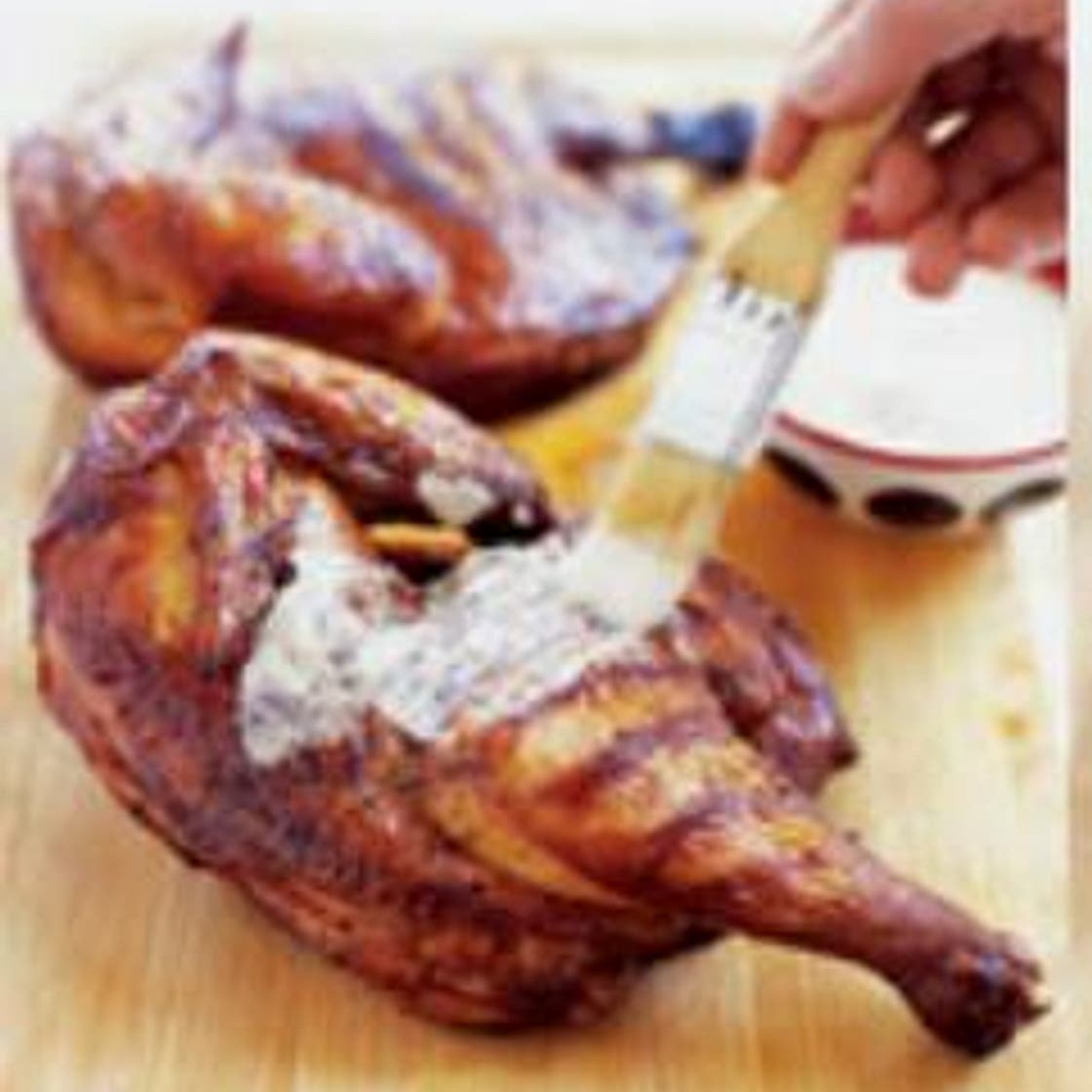 Alabama BBQ Chicken on a Gas Grill