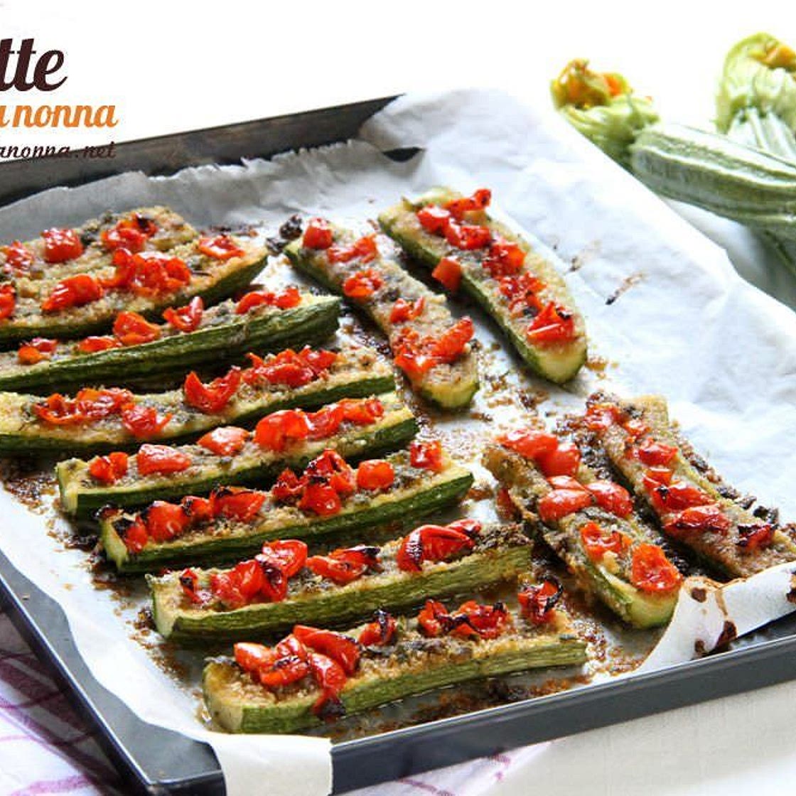 Zucchine gratinate