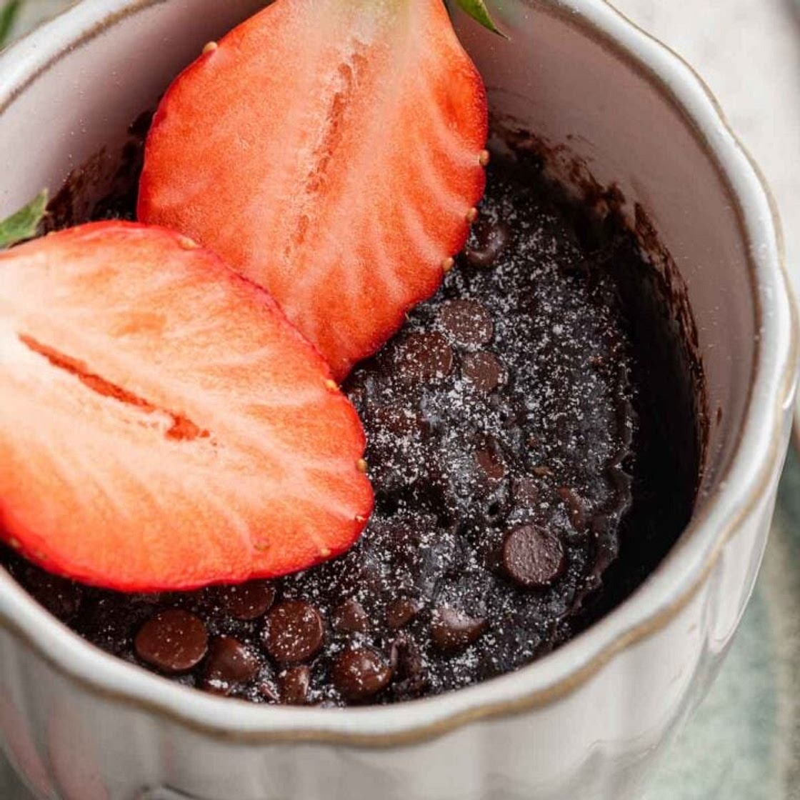 Microwave Chocolate Mug Cakes