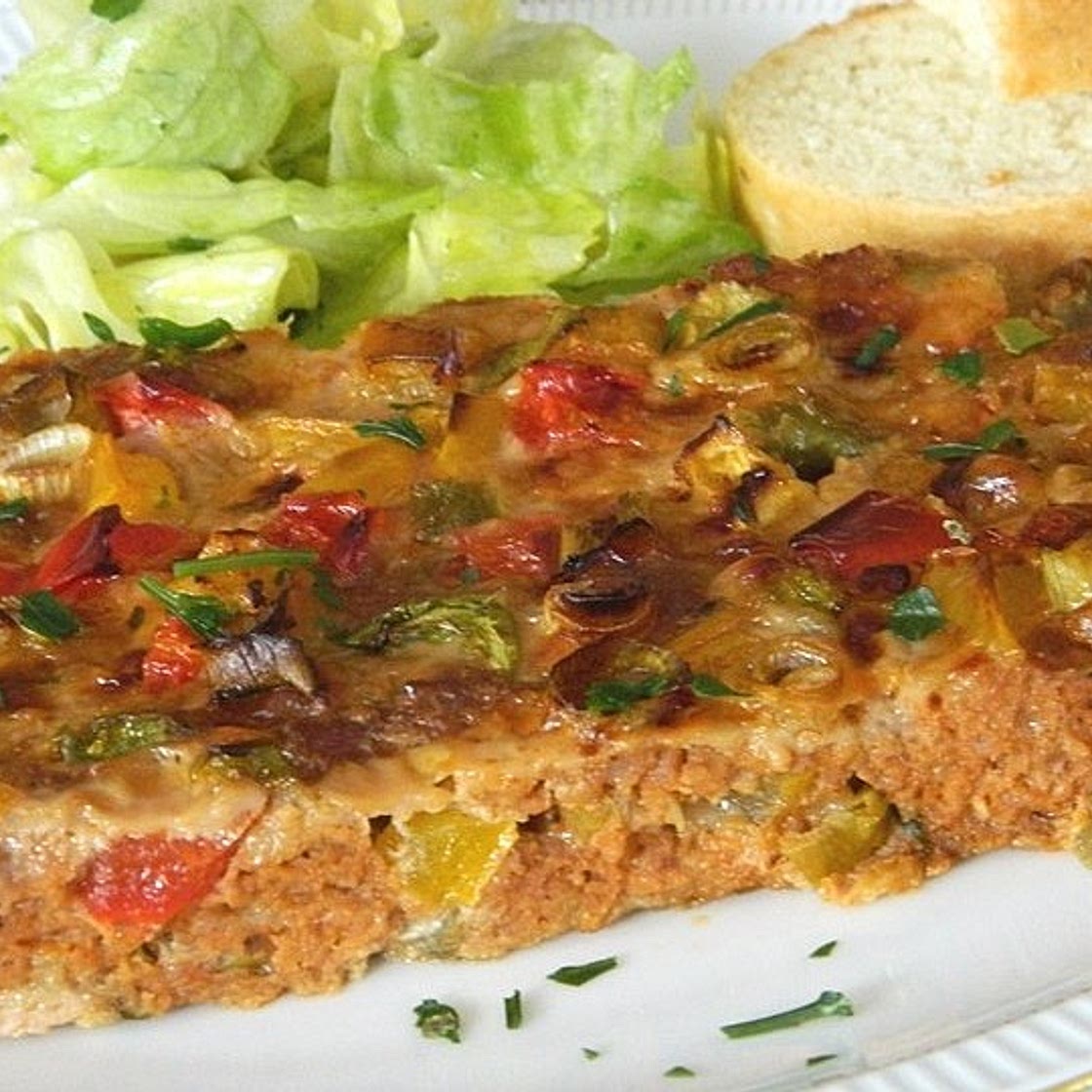 Hackbraten vom Blech