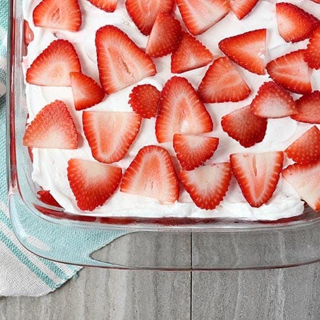5 Minute Strawberry Dessert