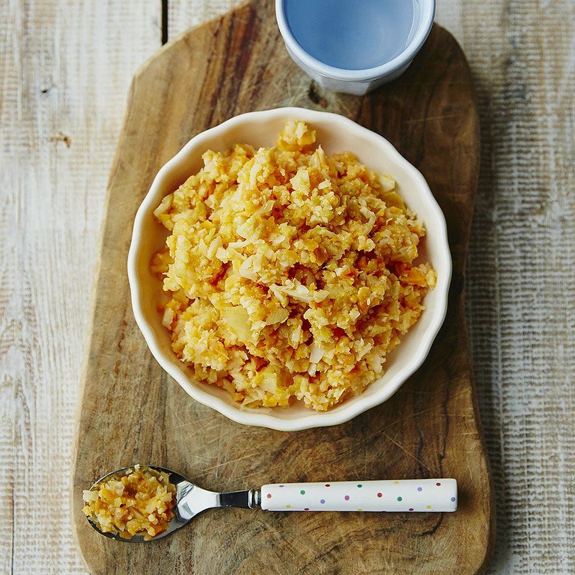 Michela’s cauliflower, apple & sweet potato