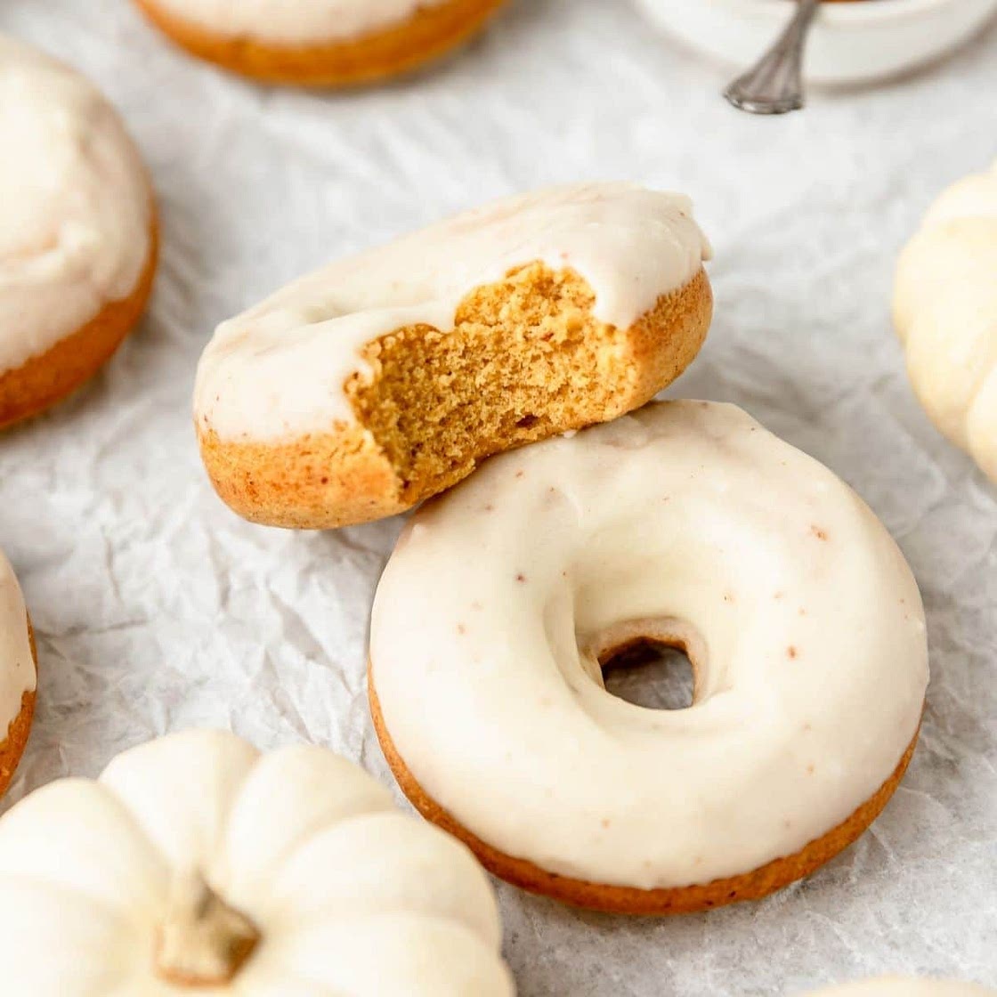 Brown Butter Pumpkin Donuts
