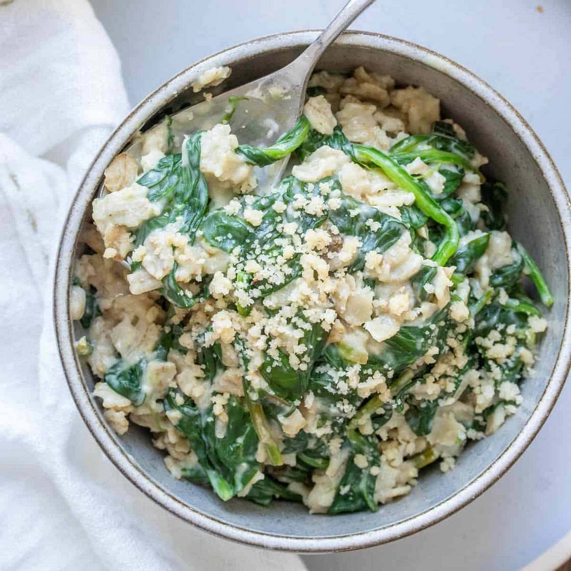 Vegan Savory Oatmeal