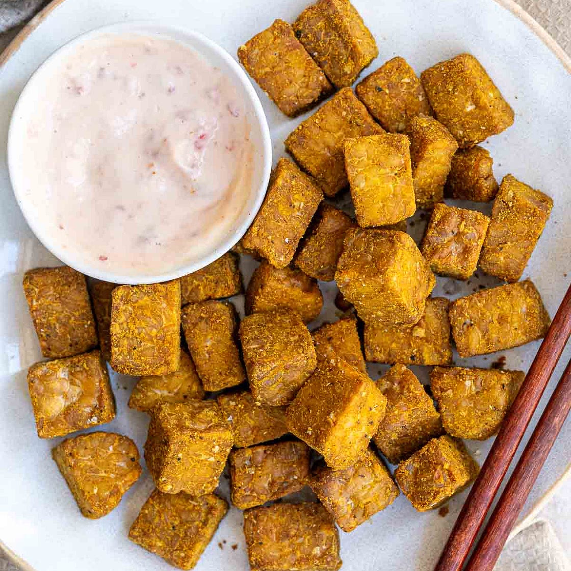 Crispy Air Fryer Tempeh