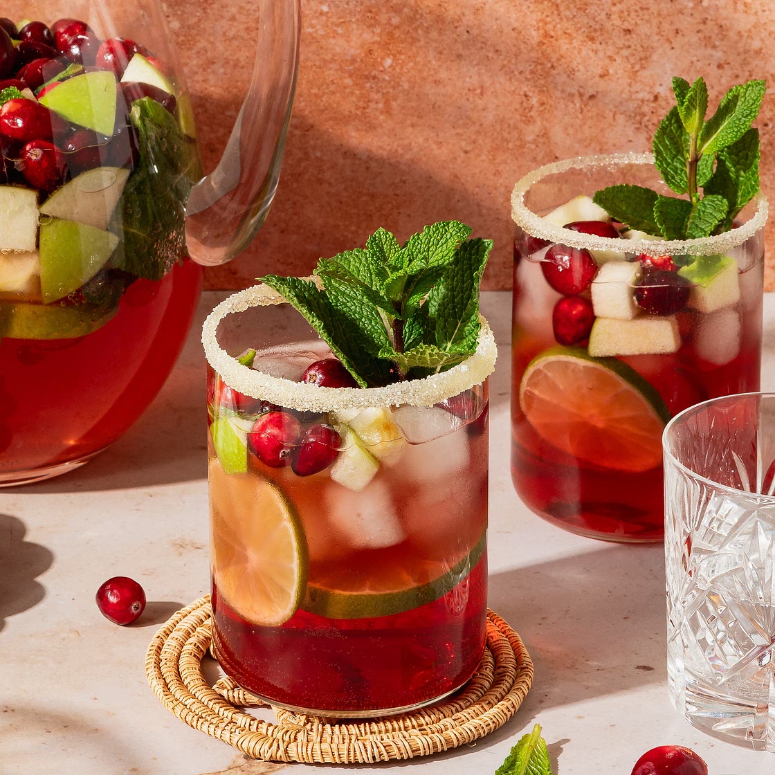 Sparkling Holiday Sangria