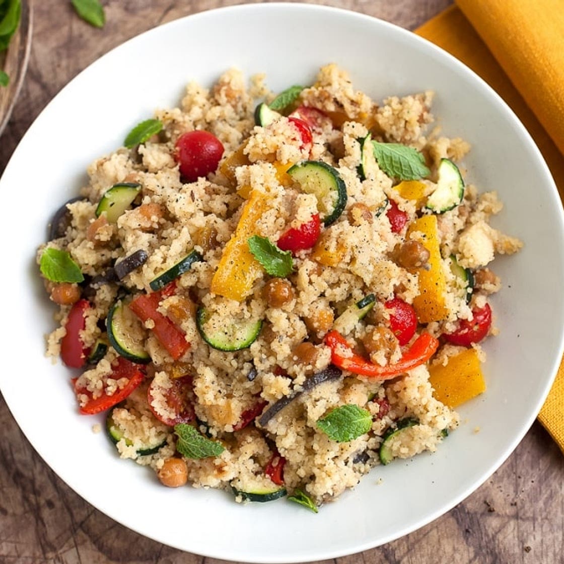Cous cous freddo con verdure