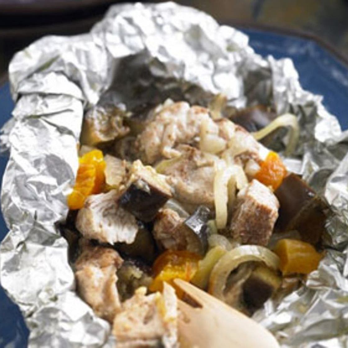 Hähnchen aus der Folie