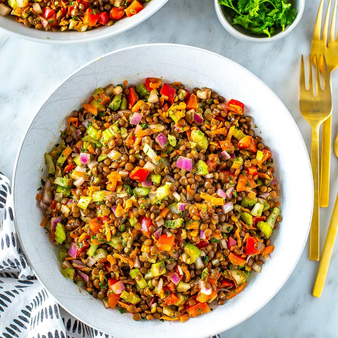 Best Ever Lentil Salad Recipe